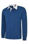 UC402 Classic Rugby Shirt Royal colour image